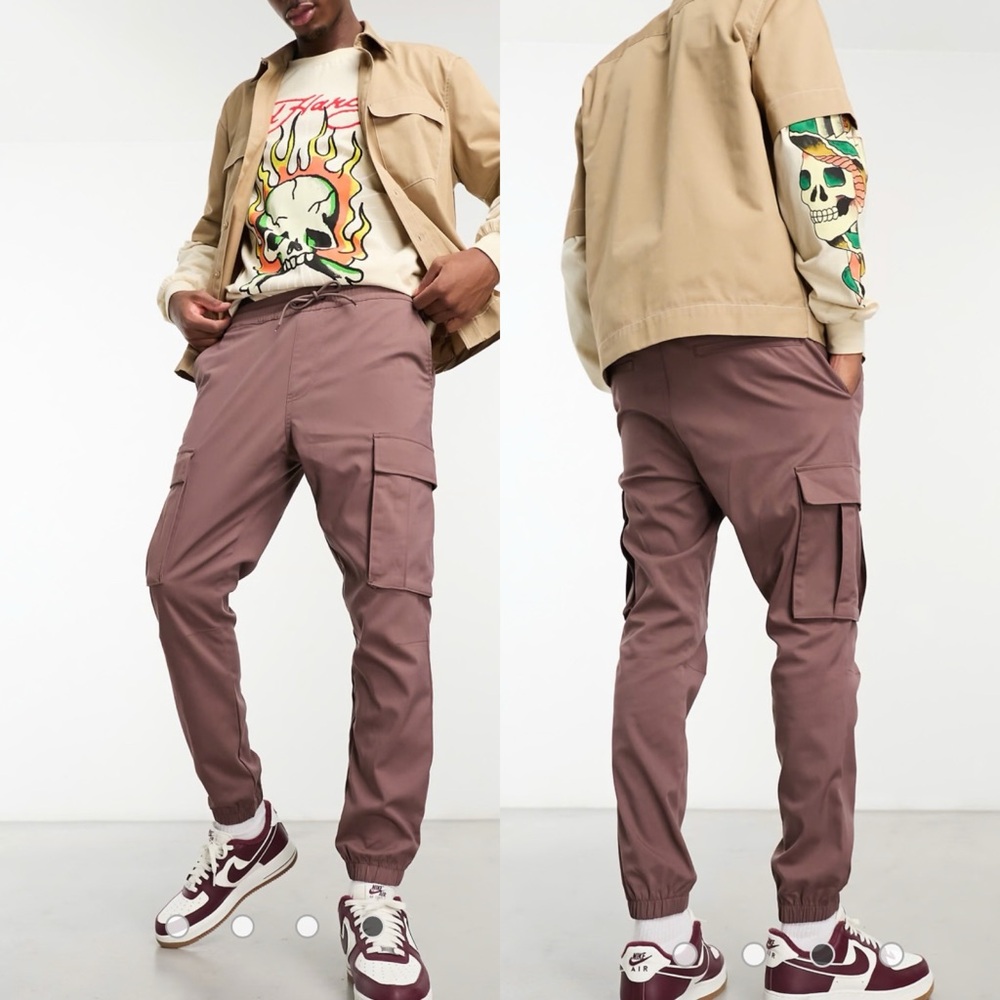 PacSun Men's Cargo Pants Brown Small NWT